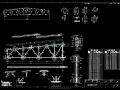 跨度21米梯形钢屋架课程设计（计算书+图纸）