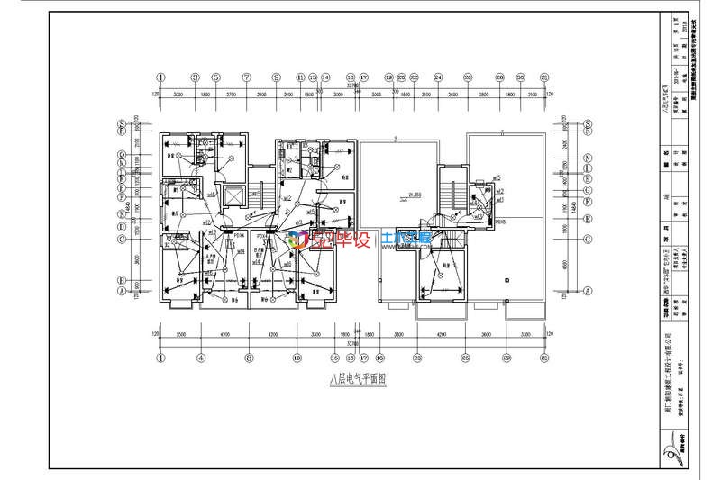 图纸工程量清单计价-9层住宅楼电气工程量计算(4)