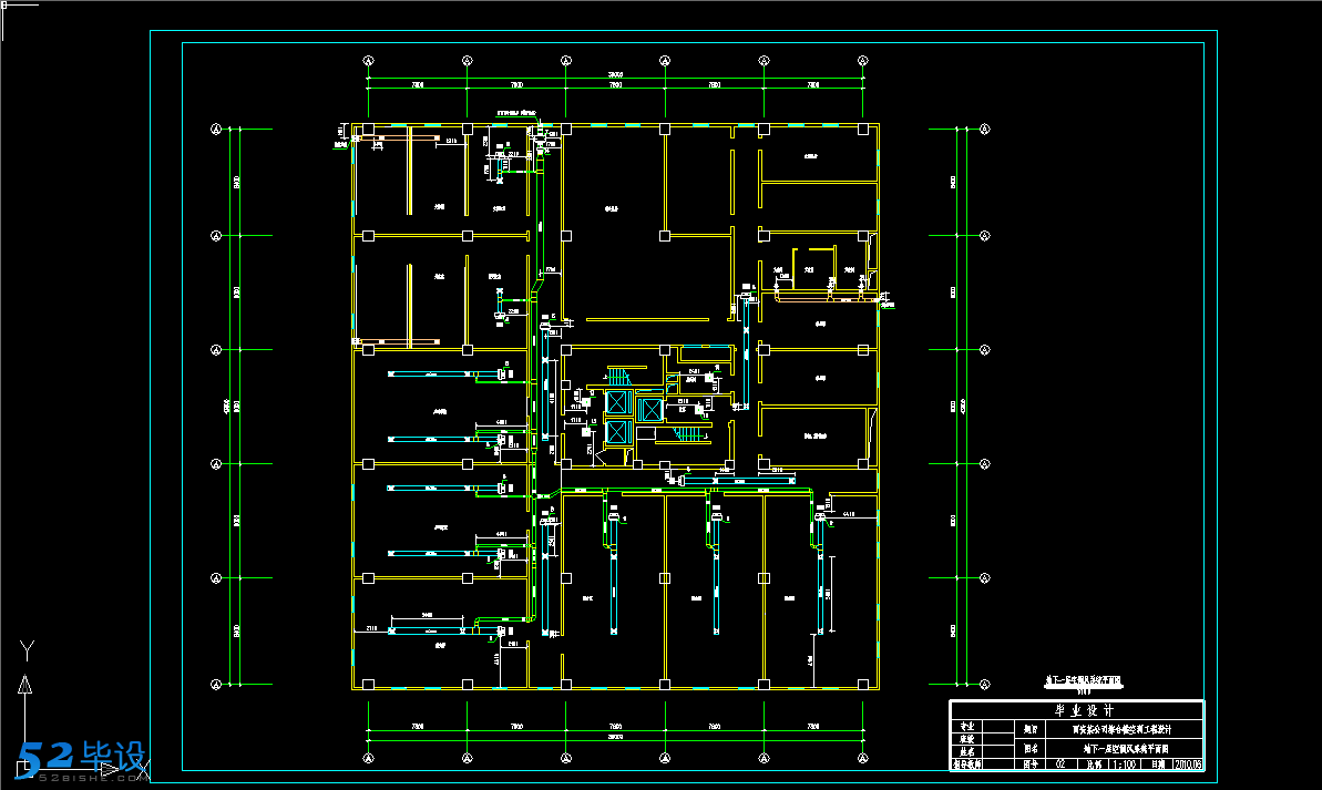 西安某公司综合楼空调工程毕业设计设计书图纸