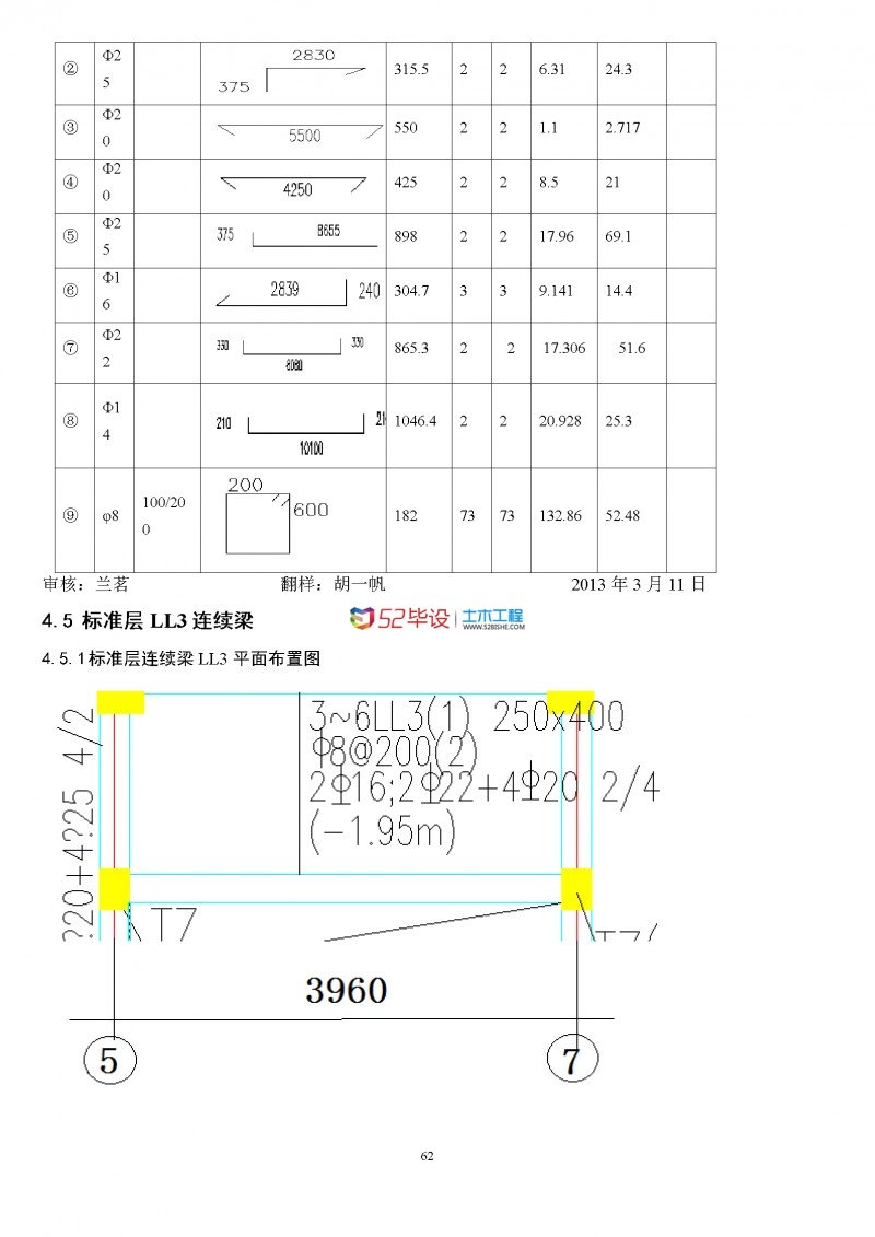 钢筋下料单模板