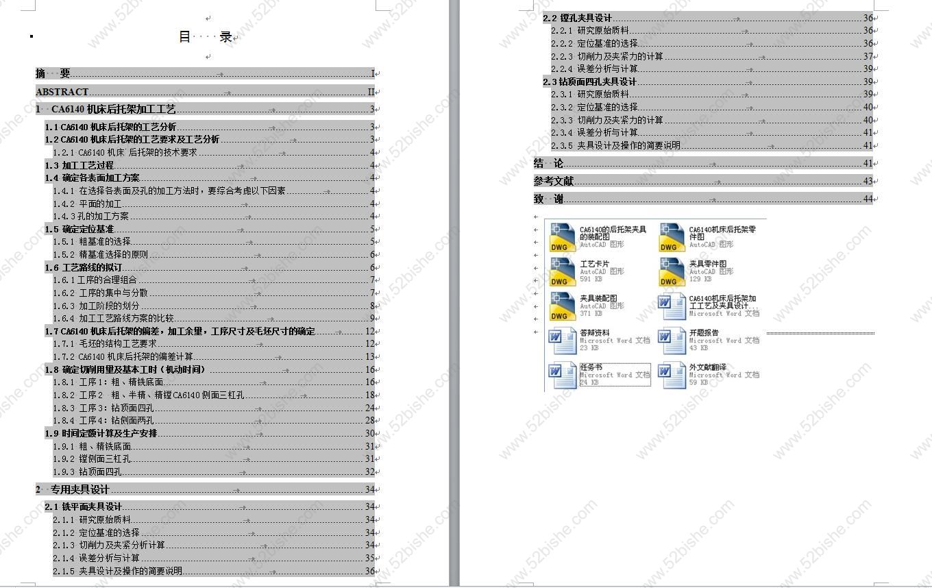 论文目录