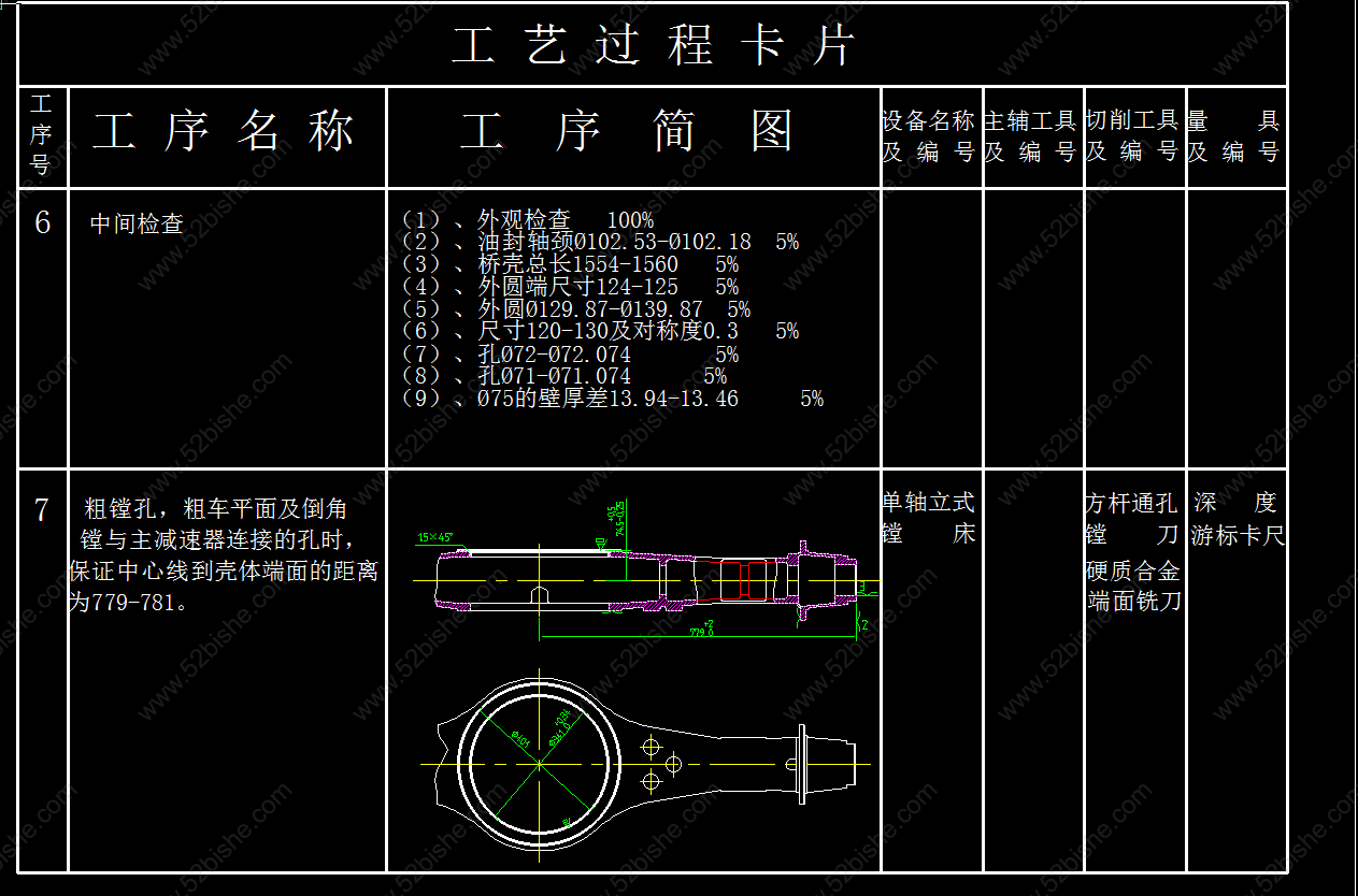 工艺过程卡片4