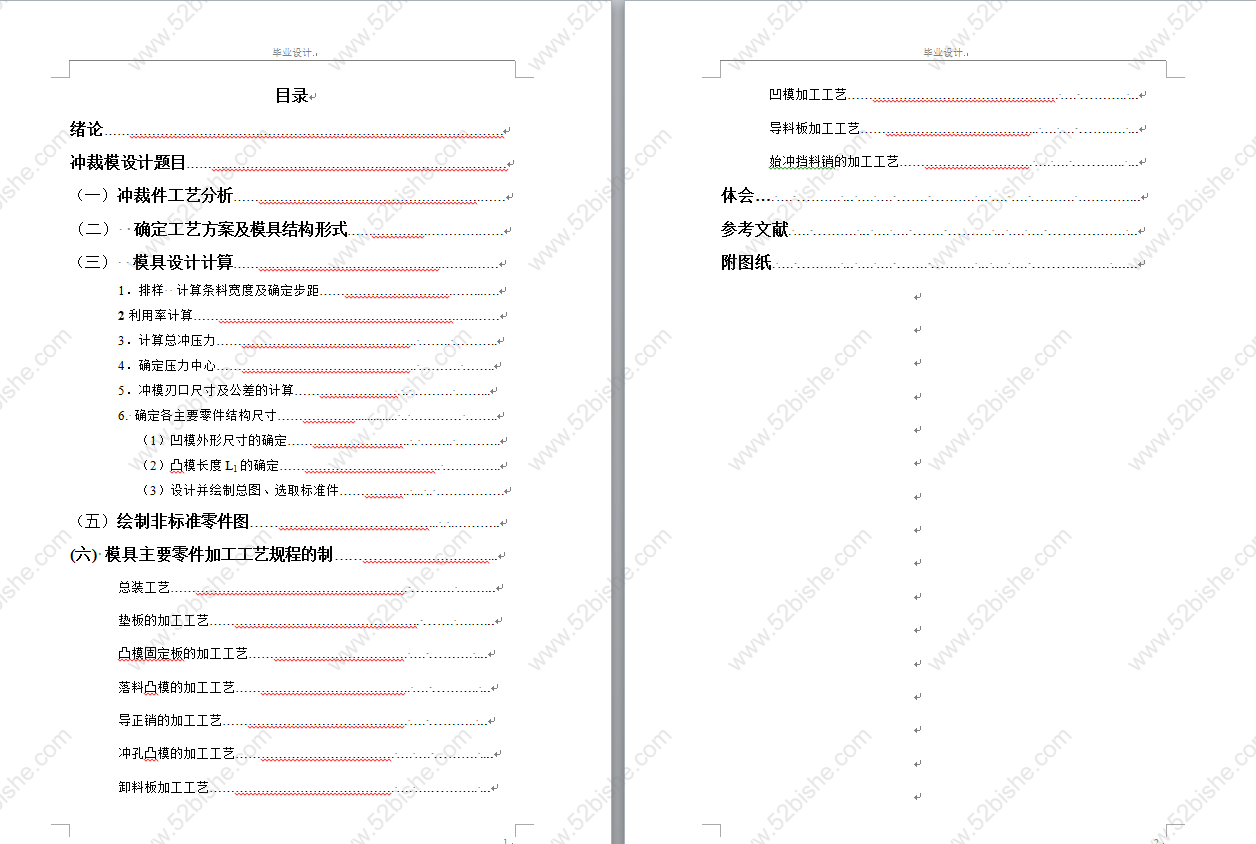 论文目录