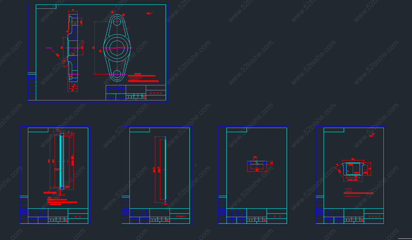 PN40DN300双缸气动弹性单闸板闸阀设计（完成品）4