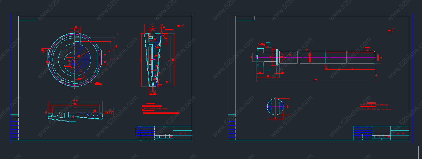 PN40DN300双缸气动弹性单闸板闸阀设计（完成品）5